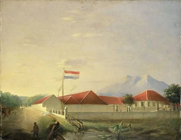 A Factory on Jawa, 1851. Creator: Herman Theodorus Hesselaar