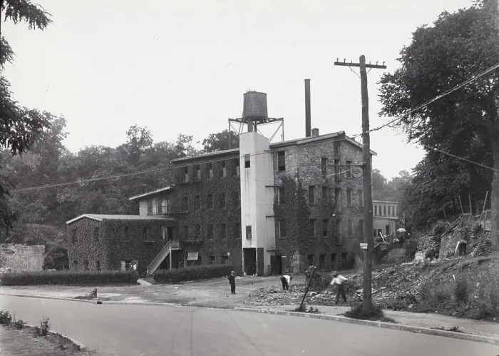 Framed Print : Factory before renovation, Bronx, New York, c1907. Creator: Frances Benjamin Johnston Framed Print : Factory before renovation, Bronx, New York, c1907. Creator: Frances Benjamin Johnston