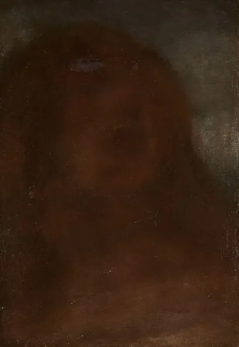 Framed Print : A fair beauty - head of a woman, 1870-1912. Creator: Matthijs Maris Framed Print : A fair beauty - head of a woman, 1870-1912. Creator: Matthijs Maris