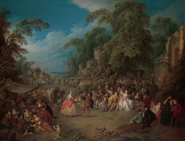 The Fair at Bezons, ca. 1733. Creator: Jean-Baptiste Pater