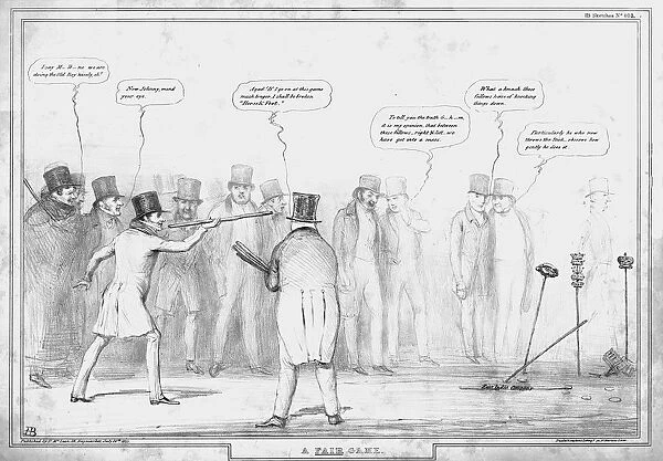 A Fair Game, 1835. Creator: John Doyle