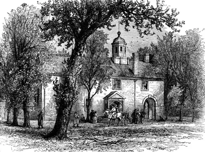 Framed Print : Fairfax Courthouse, Virginia, c1880 Framed Print : Fairfax Courthouse, Virginia, c1880