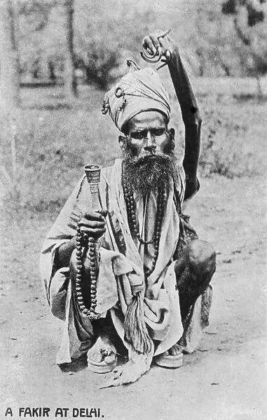 A Fakir at Delhi, 20th century