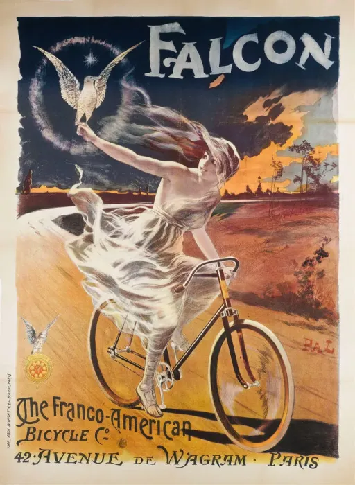 Framed Print : Falcon, 1896. Creator: Pal (Jean de Paleologue) (1855-1942) Framed Print : Falcon, 1896. Creator: Pal (Jean de Paleologue) (1855-1942)