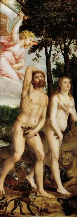 Framed Print : The Fall of Man Framed Print : The Fall of Man