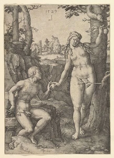 Fall of Man, 1529. Creator: Lucas van Leyden