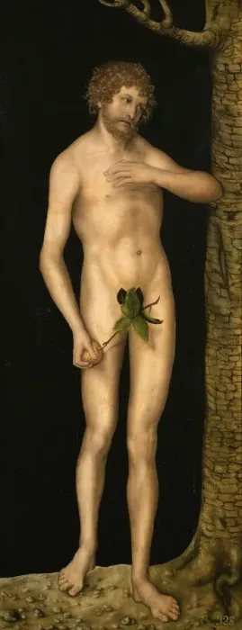 Framed Print : The Fall of Man: Adam