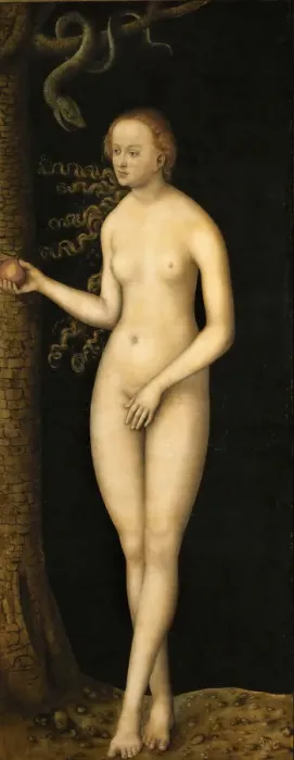Framed Print : The Fall of Man: Eve