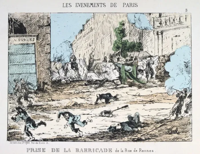 Framed Print : Fall of the Paris Commune, 1871 Framed Print : Fall of the Paris Commune, 1871