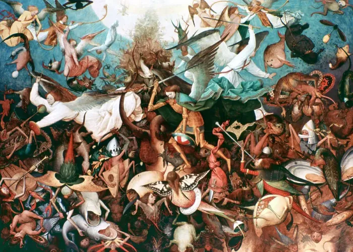 Framed Print : The Fall of the Rebel Angels, 1562. Artist: Pieter Bruegel the Elder Framed Print : The Fall of the Rebel Angels, 1562. Artist: Pieter Bruegel the Elder