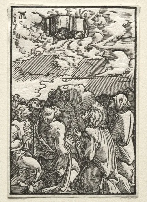 Framed Print : The Fall and Redemption of Man: The Ascension, c. 1515. Creator: Albrecht Altdorfer (German, c Framed Print : The Fall and Redemption of Man: The Ascension, c. 1515. Creator: Albrecht Altdorfer (German, c