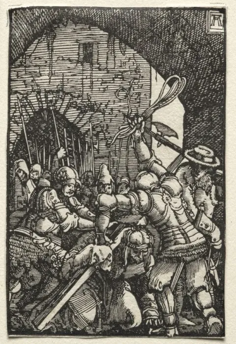 Framed Print : The Fall and Redemption of Man: Christ Bearing the Cross, c. 1515. Creator: Albrecht Altdorfer Framed Print : The Fall and Redemption of Man: Christ Bearing the Cross, c. 1515. Creator: Albrecht Altdorfer