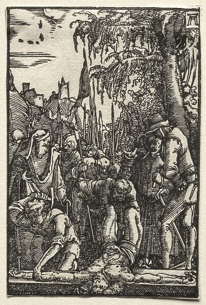 The Fall and Redemption of Man: Christ Nailed to the Cross, c. 1515. Creator: Albrecht Altdorfer