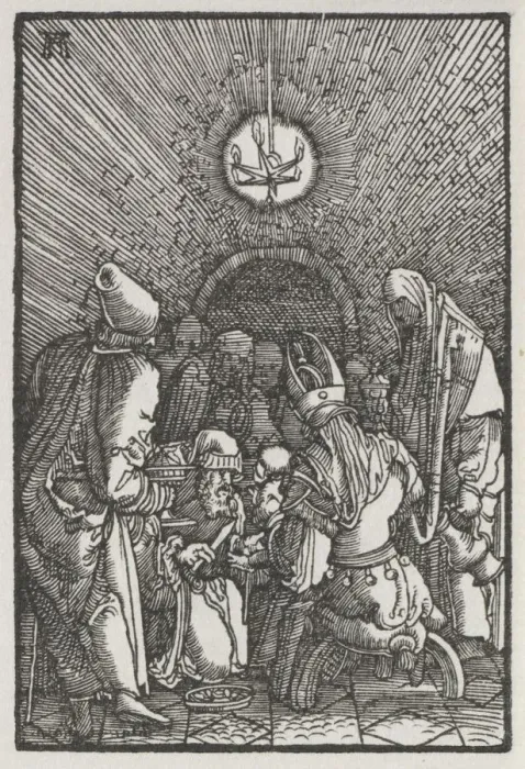 Framed Print : The Fall and Redemption of Man: The Circumcision, c. 1515. Creator: Albrecht Altdorfer (German, c Framed Print : The Fall and Redemption of Man: The Circumcision, c. 1515. Creator: Albrecht Altdorfer (German, c