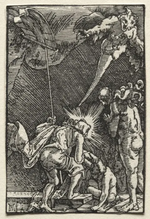 Framed Print : The Fall and Redemption of Man: Descent into Hell, c. 1515. Creator: Albrecht Altdorfer (German, c Framed Print : The Fall and Redemption of Man: Descent into Hell, c. 1515. Creator: Albrecht Altdorfer (German, c