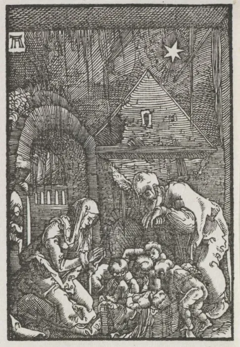 Framed Print : The Fall and Redemption of Man: The Nativity, c. 1515. Creator: Albrecht Altdorfer (German, c Framed Print : The Fall and Redemption of Man: The Nativity, c. 1515. Creator: Albrecht Altdorfer (German, c