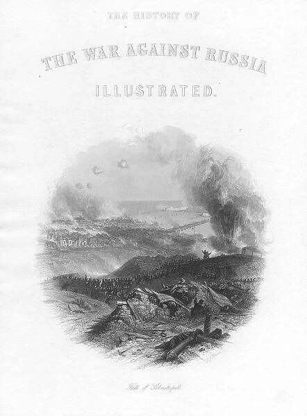 The fall of Sevastopol (Sebastopol), 1855
