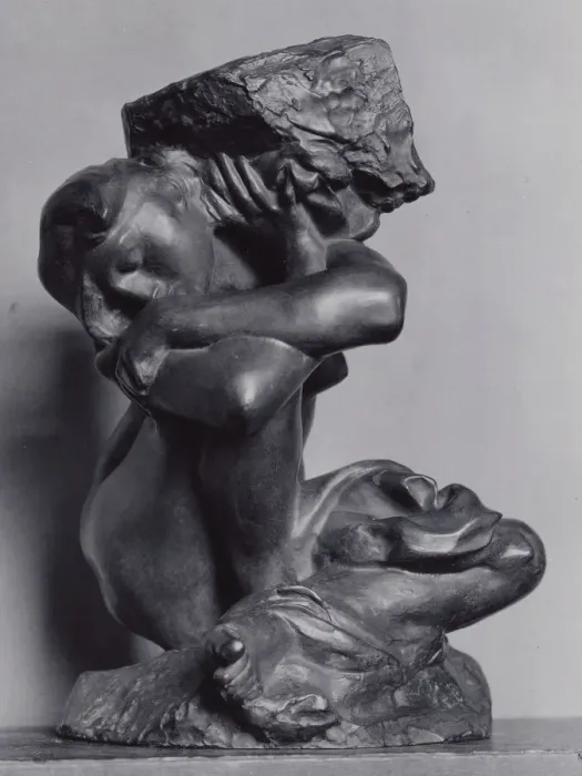 Framed Print : The Fallen Caryatid Carrying Her Stone, Modeled 1881-82, cast 1902 / 24 Framed Print : The Fallen Caryatid Carrying Her Stone, Modeled 1881-82, cast 1902 / 24