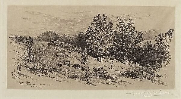 A Fallow Field, 1883. Creator: James David Smillie