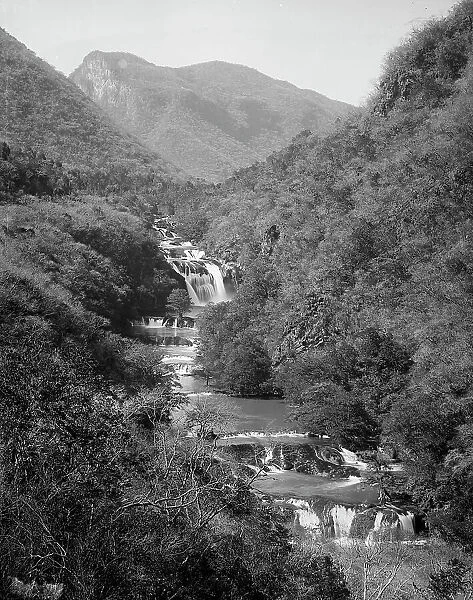 Falls of the Abra, distant view, between 1880 and 1897. Creator: William H. Jackson