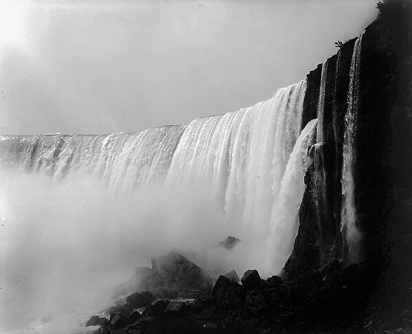 The Falls from below, between 1880 and 1899. Creator: Unknown
