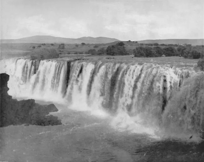 Framed Print : The Falls of Juanacatlau, 19th century Framed Print : The Falls of Juanacatlau, 19th century