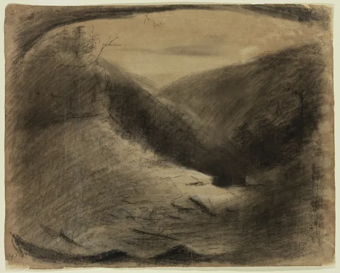 Framed Print : Falls of the Kaaterskill, 1825 or 1826. Creator: Thomas Cole Framed Print : Falls of the Kaaterskill, 1825 or 1826. Creator: Thomas Cole