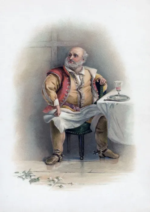 Framed Print : Falstaff, 1891 Framed Print : Falstaff, 1891