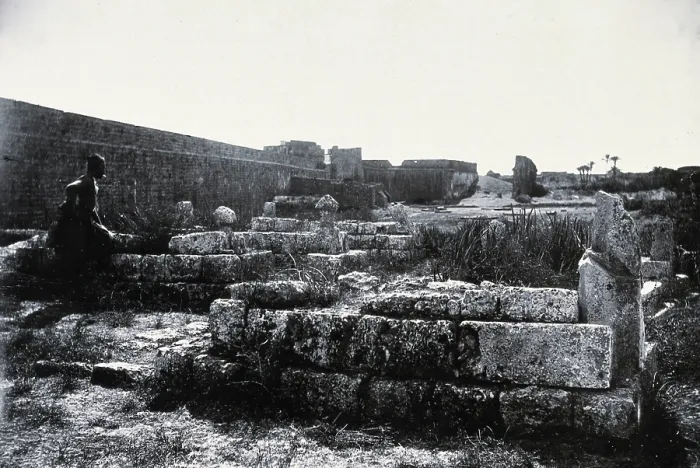 Framed Print : Famagusta, Cyprus, 1981 (from a negative of 1878). Creator: John Thomson Framed Print : Famagusta, Cyprus, 1981 (from a negative of 1878). Creator: John Thomson