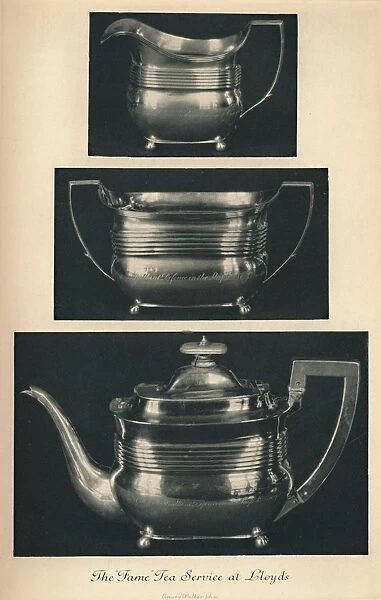 The Fame Tea Service at Lloyd s, c1804, (1928)