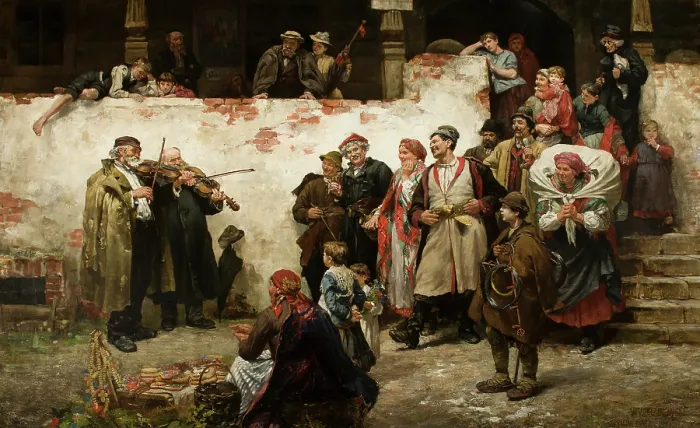 Framed Print : Familiar Note, 1889. Creator: Wincenty Wodzinowski Framed Print : Familiar Note, 1889. Creator: Wincenty Wodzinowski