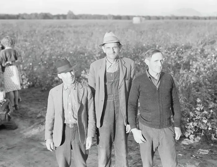 Framed Print : Ten families established by the FSA on the Mineral King Cooperative Farm, Tulare County, CA, 1938. Creator: Dorothea Lange Framed Print : Ten families established by the FSA on the Mineral King Cooperative Farm, Tulare County, CA, 1938. Creator: Dorothea Lange