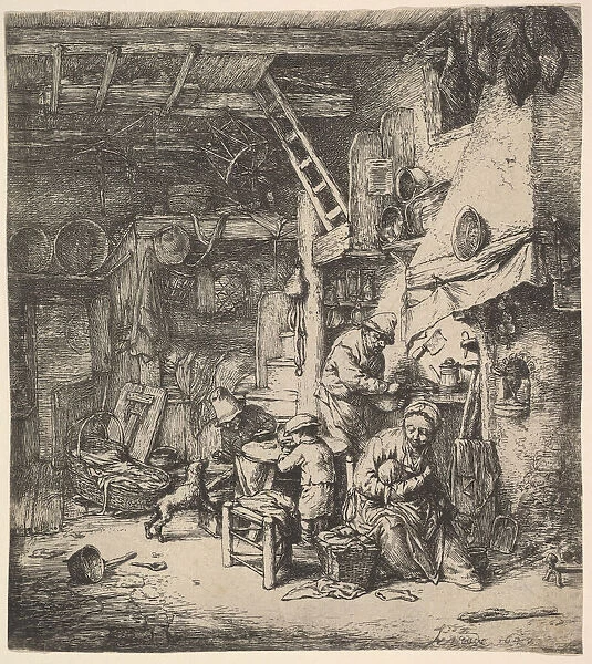 The Family, 1647. Creator: Adriaen van Ostade