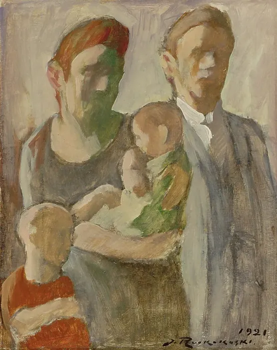 Framed Print : Family, 1921. Creator: Jalmari Ruokokoski Framed Print : Family, 1921. Creator: Jalmari Ruokokoski