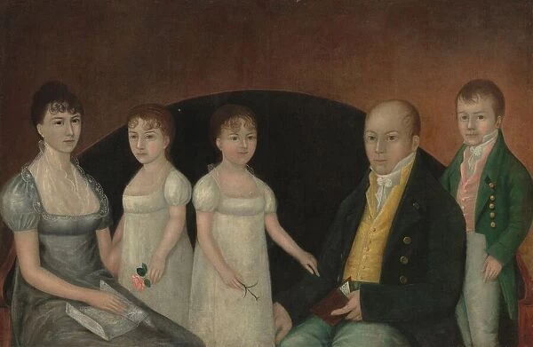 Family Group, c. 1800. Creator: Joshua Johnson