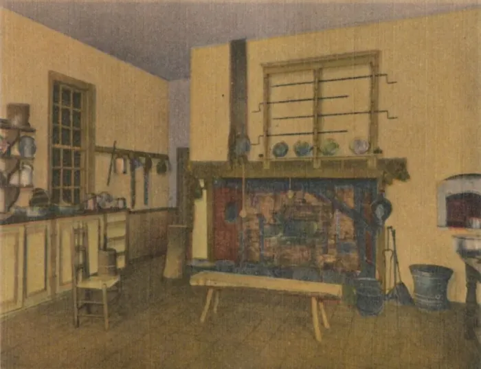 Framed Print : The Family Kitchen, 1946 Framed Print : The Family Kitchen, 1946