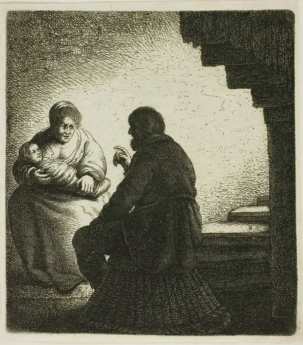 Framed Print : The Family, n.d. Creator: Jan Georg van Vliet Framed Print : The Family, n.d. Creator: Jan Georg van Vliet
