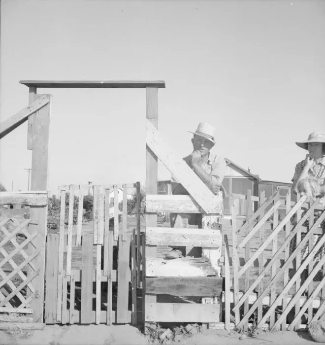 Framed Print : Family from Oklahoma; have been in California for 6 years... near Fresno, California, 1939 Creator: Dorothea Lange Framed Print : Family from Oklahoma; have been in California for 6 years... near Fresno, California, 1939 Creator: Dorothea Lange