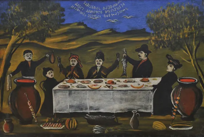 Framed Print : Family Picnic Framed Print : Family Picnic