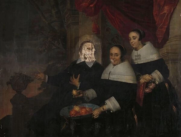 Family Portrait, 1650-1659. Creator: Jacob Fransz van der Merck