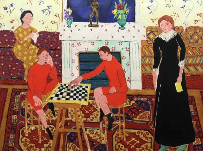 Framed Print : Family Portrait, 1911. Creator: Henri Matisse. Family Portrait, 1911. Creator: Henri Matisse Framed Print : Family Portrait, 1911. Creator: Henri Matisse. Family Portrait, 1911. Creator: Henri Matisse