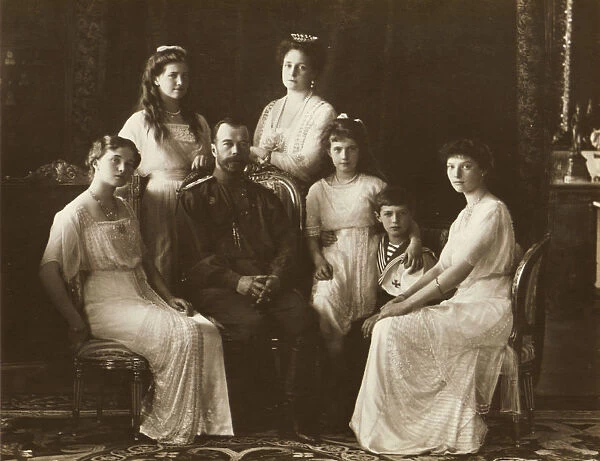 The House of Romanov Russian Royal Family 10x8 Photo 