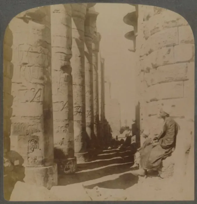 Framed Print : The famous colonnade of the great Hypostyle Hall in the Temple of Karnak, Thebes, Egypt, 1897 Framed Print : The famous colonnade of the great Hypostyle Hall in the Temple of Karnak, Thebes, Egypt, 1897
