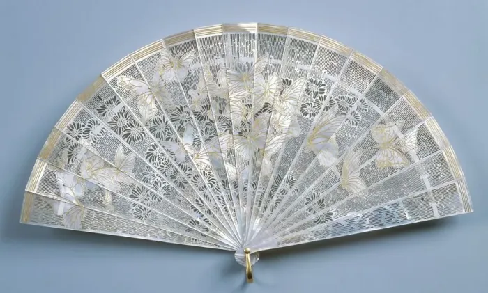 Framed Print : Fan, c. 1900. Creator: Rene Lalique (French, 1860-1945) Framed Print : Fan, c. 1900. Creator: Rene Lalique (French, 1860-1945)