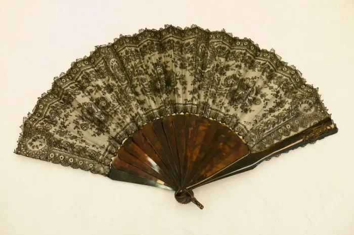 Framed Print : Fan, France, 1860 / 70. Creator: Unknown Framed Print : Fan, France, 1860 / 70. Creator: Unknown