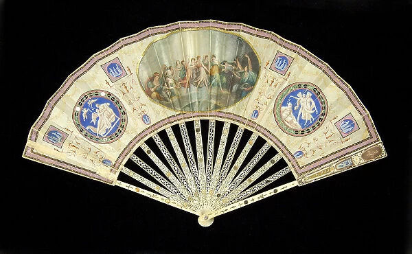 Fan, French, 1800-1809. Creator: Unknown