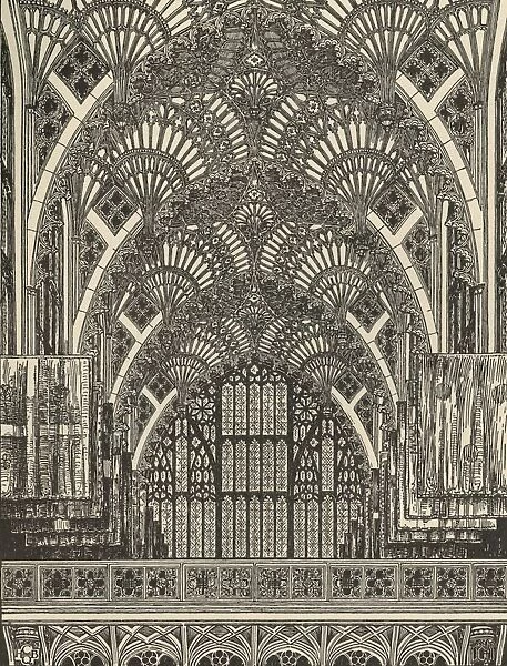 Fan Vaulting, (1931). Artist: Charles Henry Bourne Quennell