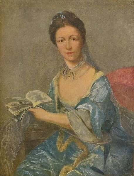 Fanny Burney (Mme. D Arblay), c1780, (1920). Creator: Nathaniel Hone