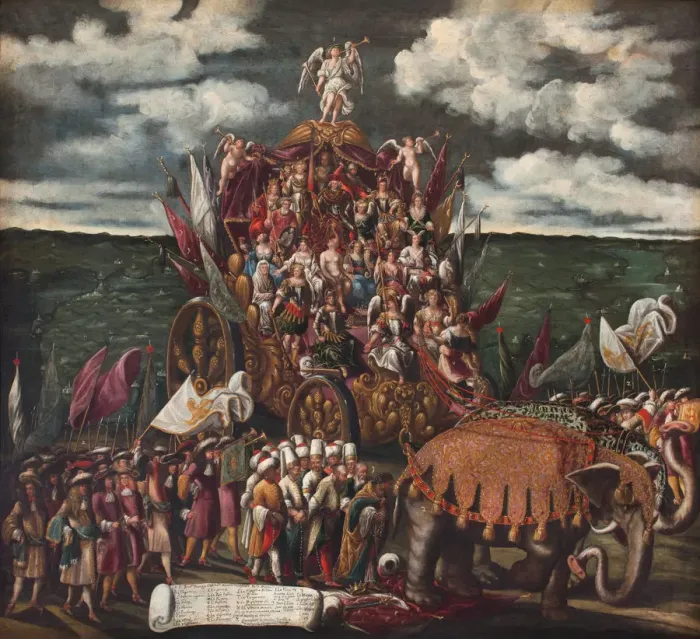 Framed Print : Fantastic Vision of the Triumph of Venice Framed Print : Fantastic Vision of the Triumph of Venice