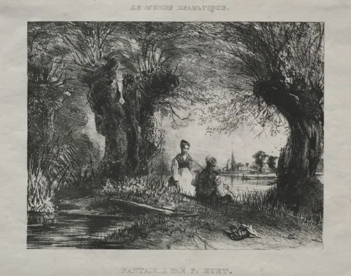 Framed Print : Fantasy, 1836. Creator: Paul Hüet (French, 1803-1869) Framed Print : Fantasy, 1836. Creator: Paul Hüet (French, 1803-1869)